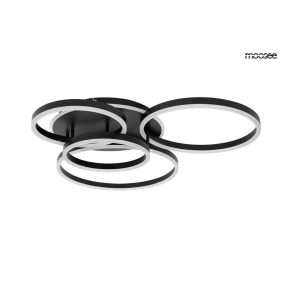MOOSEE RINGS 5 LED Mennyezeti Lámpa Fekete
