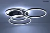 MOOSEE RINGS 5 LED Mennyezeti Lámpa Fekete