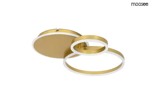 MOOSEE RINGS 3 LED Mennyezeti Lámpa Arany