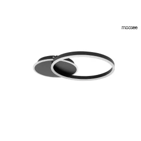 MOOSEE RINGS 2 LED Mennyezeti Lámpa Fekete