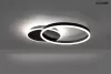 MOOSEE RINGS 2 LED Mennyezeti Lámpa Fekete