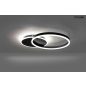 MOOSEE RINGS 2 LED Mennyezeti Lámpa Fekete