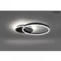 MOOSEE RINGS 2 LED Mennyezeti Lámpa Fekete