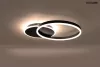 MOOSEE RINGS 2 LED Mennyezeti Lámpa Fekete
