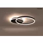MOOSEE RINGS 2 LED Mennyezeti Lámpa Fekete