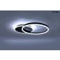 MOOSEE RINGS 2 LED Mennyezeti Lámpa Fekete