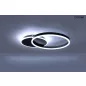 MOOSEE RINGS 2 LED Mennyezeti Lámpa Fekete