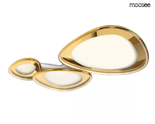 MOOSEE CELL 3 LED Mennyezeti Lámpa Arany Organikus Dizájn
