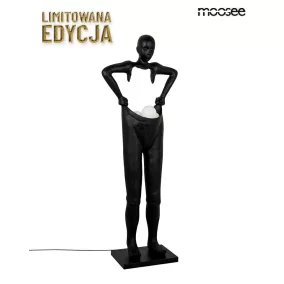 MOOSEE Human Houdini Limitált Kiadású Állólámpa Fekete