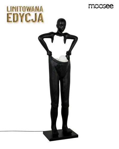 MOOSEE Human Houdini Limitált Kiadású Állólámpa Fekete