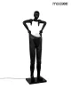 MOOSEE Human Houdini Limitált Kiadású Állólámpa Fekete