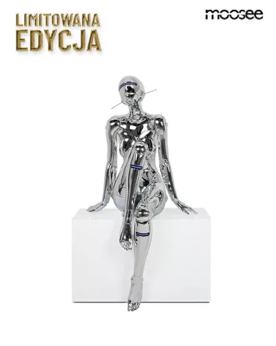 MOOSEE Cyber Woman Limitált Kiadású LED Állólámpa Króm