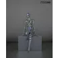   MOOSEE Cyber Woman Limitált Kiadású LED Állólámpa Króm