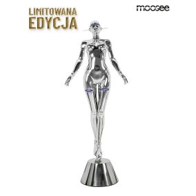  MOOSEE Cyber Woman Stand Limitált Kiadású LED Állólámpa Króm