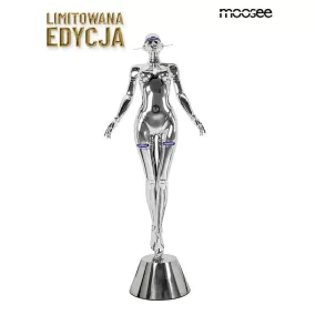   MOOSEE Cyber Woman Stand Limitált Kiadású LED Állólámpa Króm