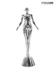 MOOSEE Cyber Woman Stand Limitált Kiadású LED Állólámpa Króm