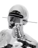 MOOSEE Cyber Woman Stand Limitált Kiadású LED Állólámpa Króm