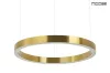 MOOSEE Ring 60 LED Függőlámpa Arany Rozsdamentes Acél