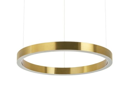 MOOSEE Ring 60 LED Függőlámpa Arany Rozsdamentes Acél