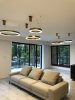 MOOSEE RING 80 Arany LED Függőlámpa