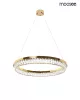 MOOSEE Savoy 80 LED Kristály Függőlámpa Arany