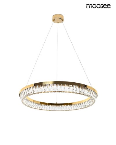 MOOSEE Savoy 80 LED Kristály Függőlámpa Arany