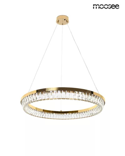 MOOSEE Savoy 80 LED Kristály Függőlámpa Arany