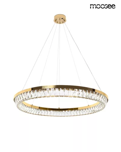 MOOSEE Savoy 100 Kristály Függőlámpa Arany LED