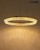 MOOSEE Savoy 100 Kristály Függőlámpa Arany LED
