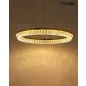 MOOSEE Savoy 100 Kristály Függőlámpa Arany LED