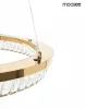 MOOSEE Savoy 100 Kristály Függőlámpa Arany LED