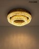 MOOSEE Savoy 2 Kristály Mennyezeti Lámpa Arany LED