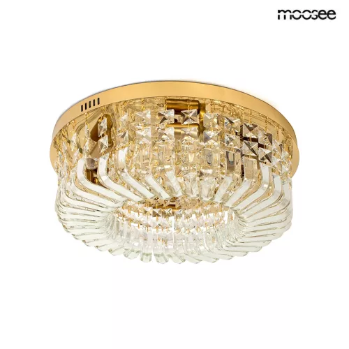 MOOSEE Baluna 80 Kristály Mennyezeti Lámpa Arany