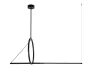 MOOSEE Stick LED Függőlámpa Fekete Geometrikus