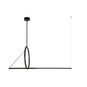 MOOSEE Stick LED Függőlámpa Fekete Geometrikus