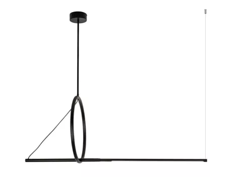 MOOSEE Stick LED Függőlámpa Fekete Geometrikus