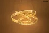 MOOSEE Wave 80 Kristály Függőlámpa Arany LED