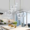 MOOSEE Capri Line 3 LED Függőlámpa Arany Üveggömbökkel