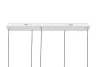 MOOSEE Capri Line 5 LED Függőlámpa Arany Üveggömbökkel