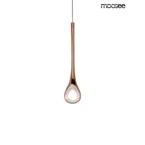 MOOSEE VUELO Cseppalakú LED Függőlámpa Réz