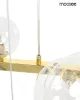 MOOSEE Alure Oval 120 Arany Üveggömbös Függőlámpa