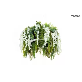   Moosee Gardens Wisteria 50 függő lámpa LED fehér-zöld távirányítóval