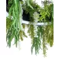   Moosee Gardens Wisteria 50 függő lámpa LED fehér-zöld távirányítóval
