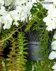 Moosee Gardens Wisteria 50 függő lámpa LED fehér-zöld távirányítóval