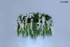 Moosee Gardens Wisteria 50 függő lámpa LED fehér-zöld távirányítóval