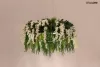 Moosee Gardens Wisteria 50 függő lámpa LED fehér-zöld távirányítóval