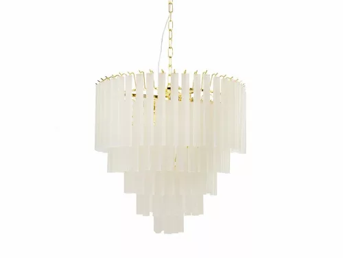 MOOSEE Gordon 60 függőlámpa acél arany tejfehér üveg