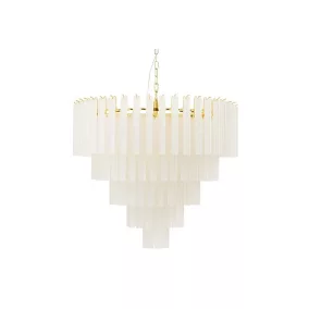   Moosee Gordon 80 függőlámpa acél arany tejfehér üveg állítható fényforrás