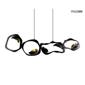Moosee Torre LED Függőlámpa Fekete Organikus Dizájn