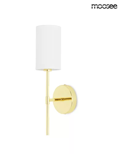 MOOSEE Imperio Arany Fali Lámpa Textil Burával